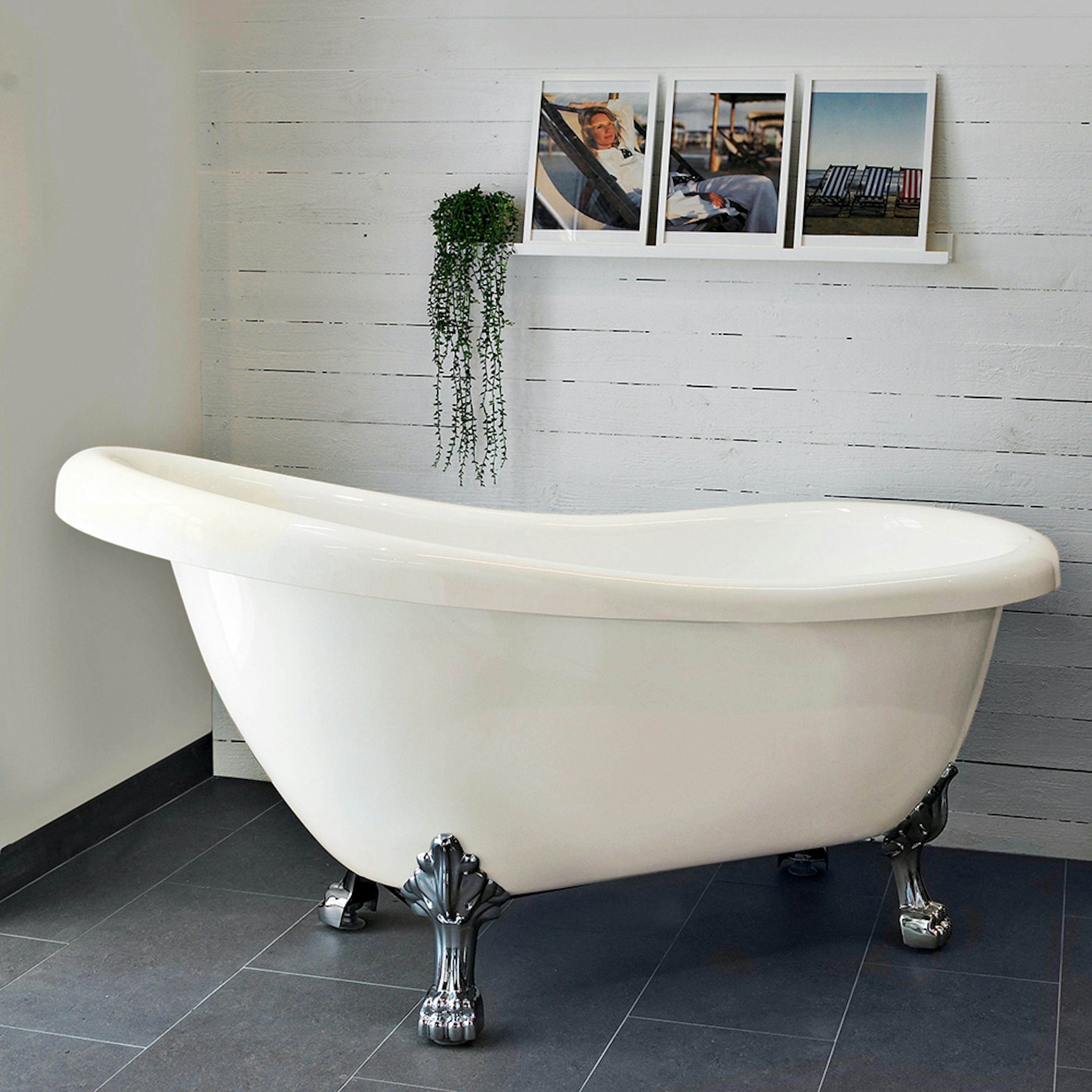 Badkar Noro Old England Vit