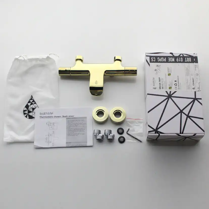 Badkarsblandare Bathlife Brusa Tapp