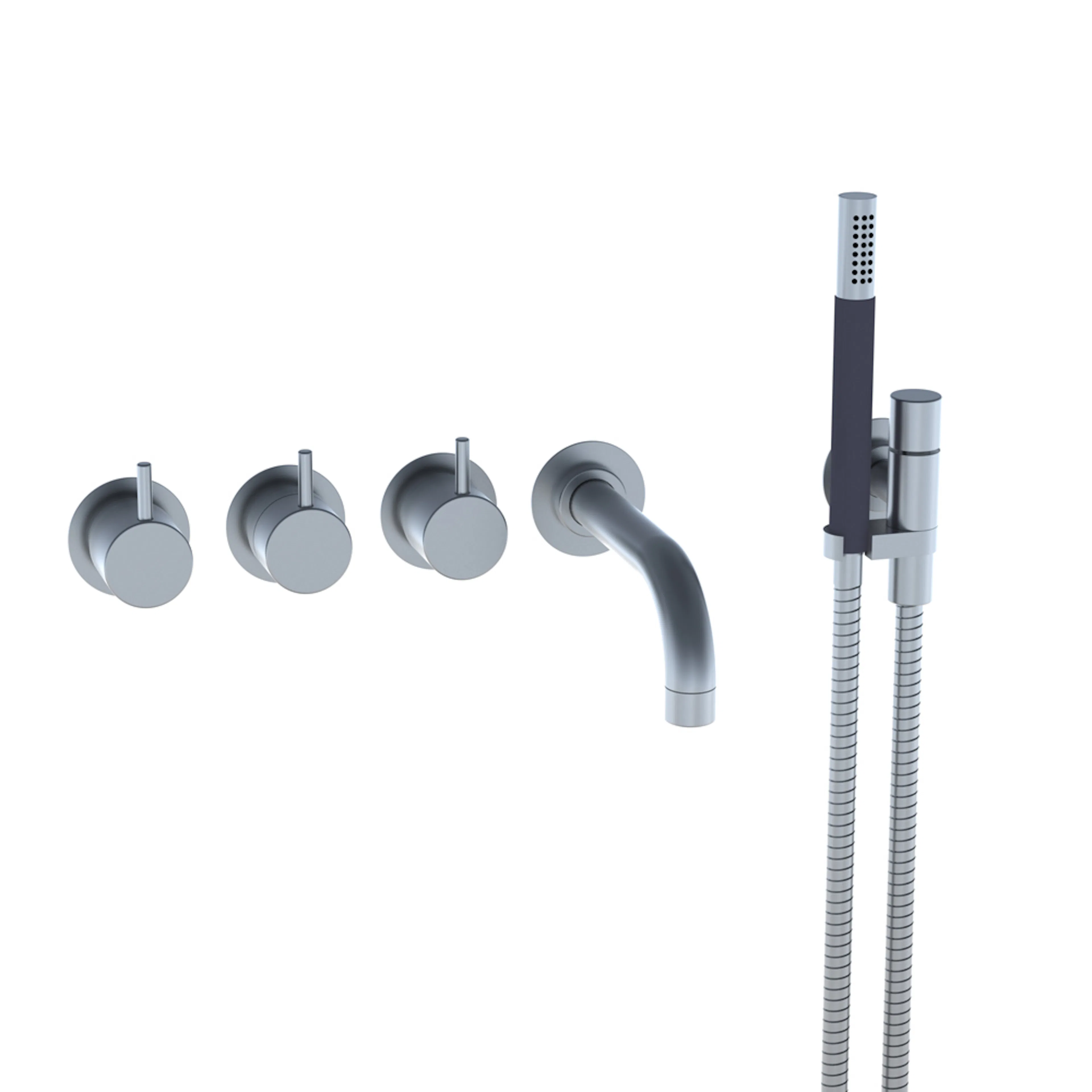 Dusch- och Badkarsblandare för Inbyggnad Vola 5411C-071