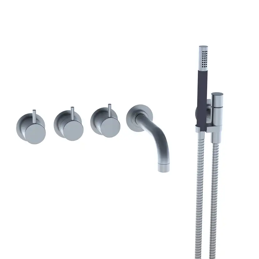 Dusch- och Badkarsblandare för Inbyggnad Vola 5411C-071