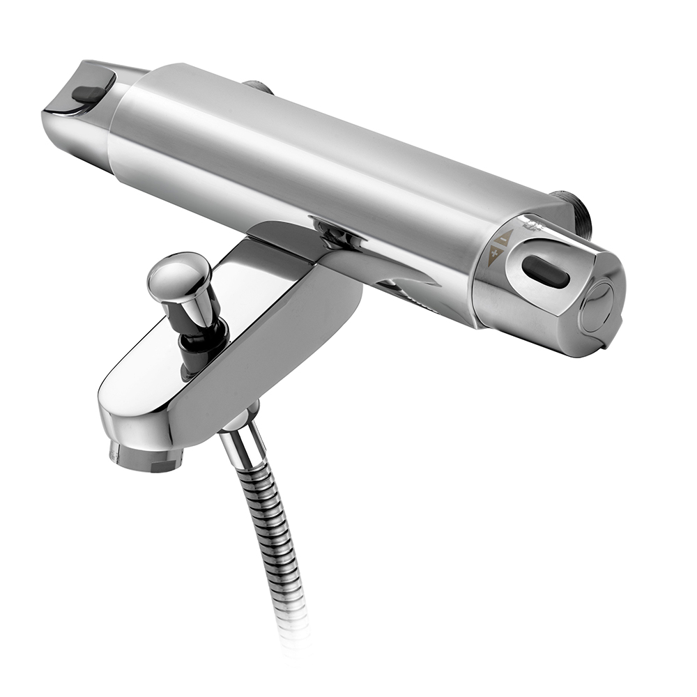 Badkarsblandare Gustavsberg Nautic Termostat Krom