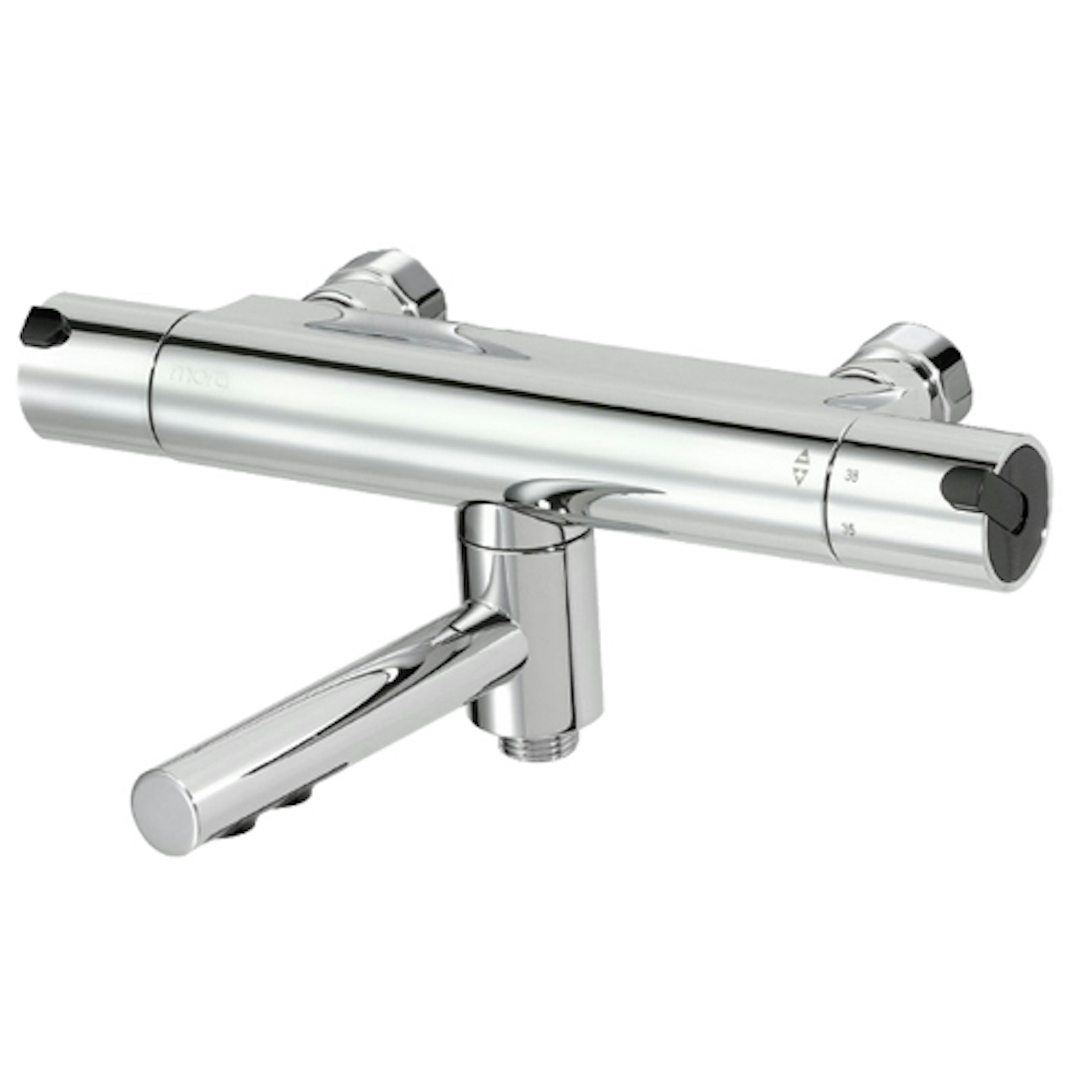 Badkarsblandare Mora Rexx T5 Krom/Svart