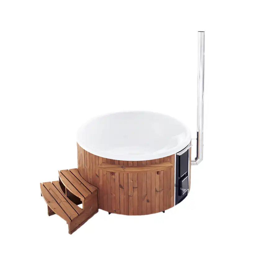 Vedeldad Badtunna Skärgårdstunnan Regal DualBurn