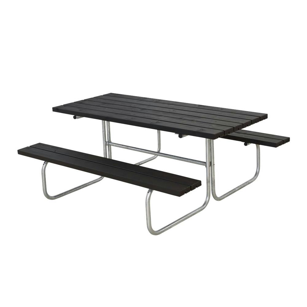 Picknickbord PLUS Classic Svart Utomhus