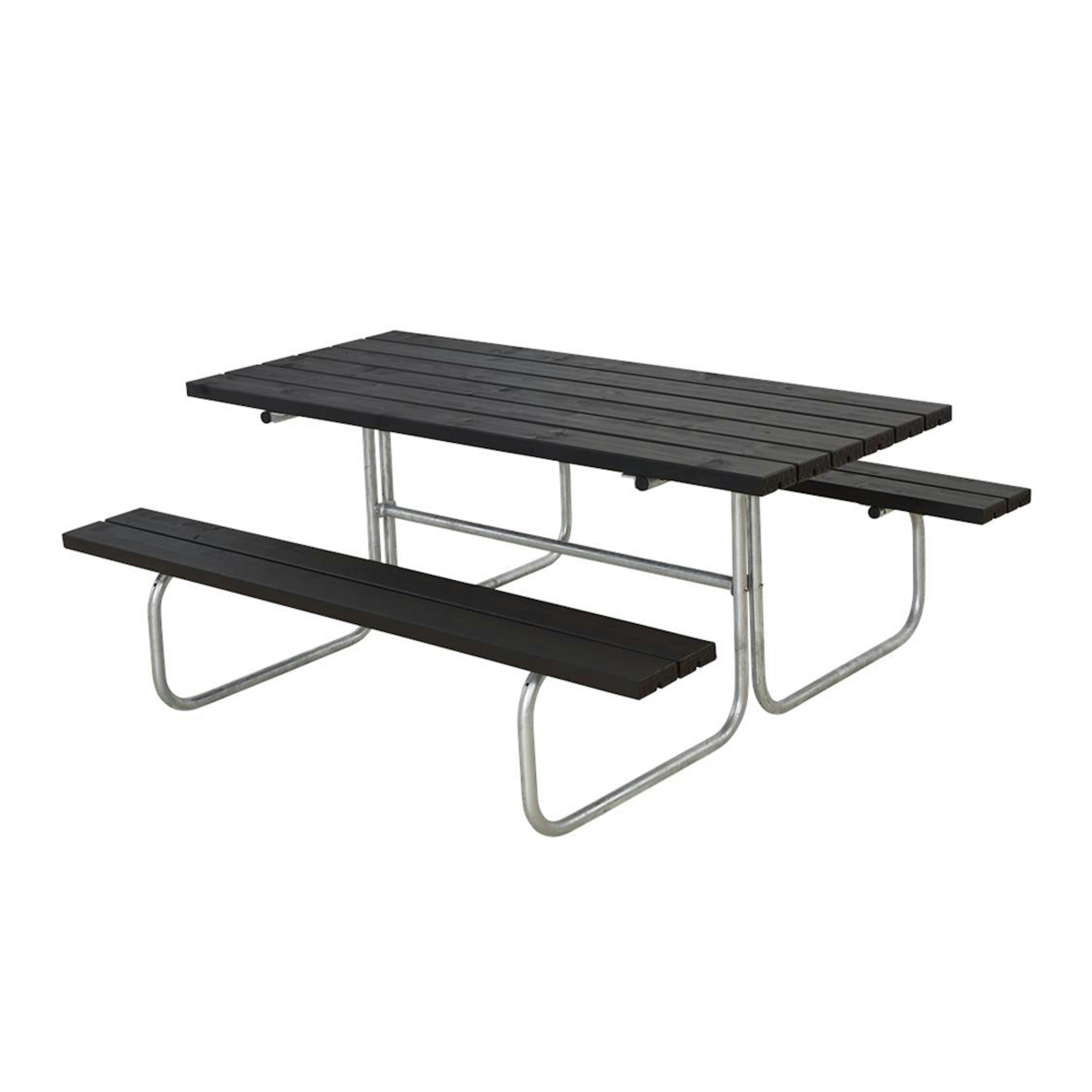 Picknickbord PLUS Classic Svart Utomhus