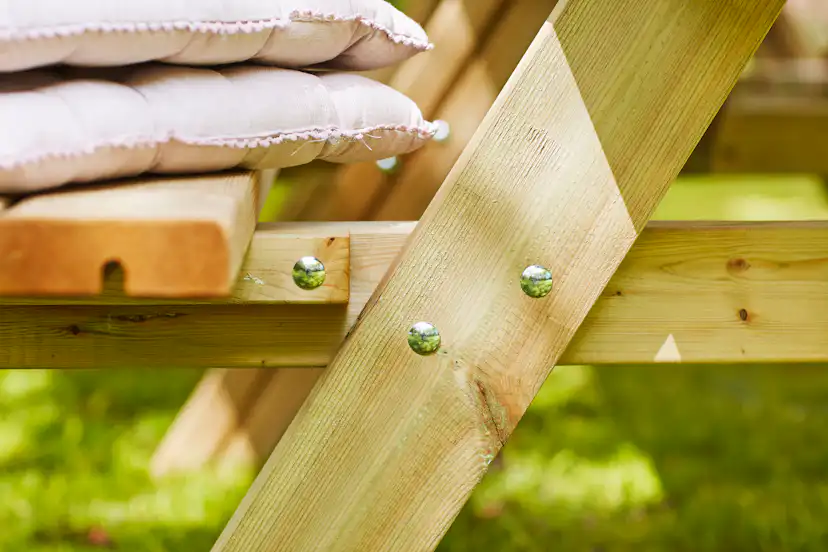 Picknickbord PLUS Bänkset med Fällbara säten & 12 Sittplatser i Tryckimpregnerat Trä