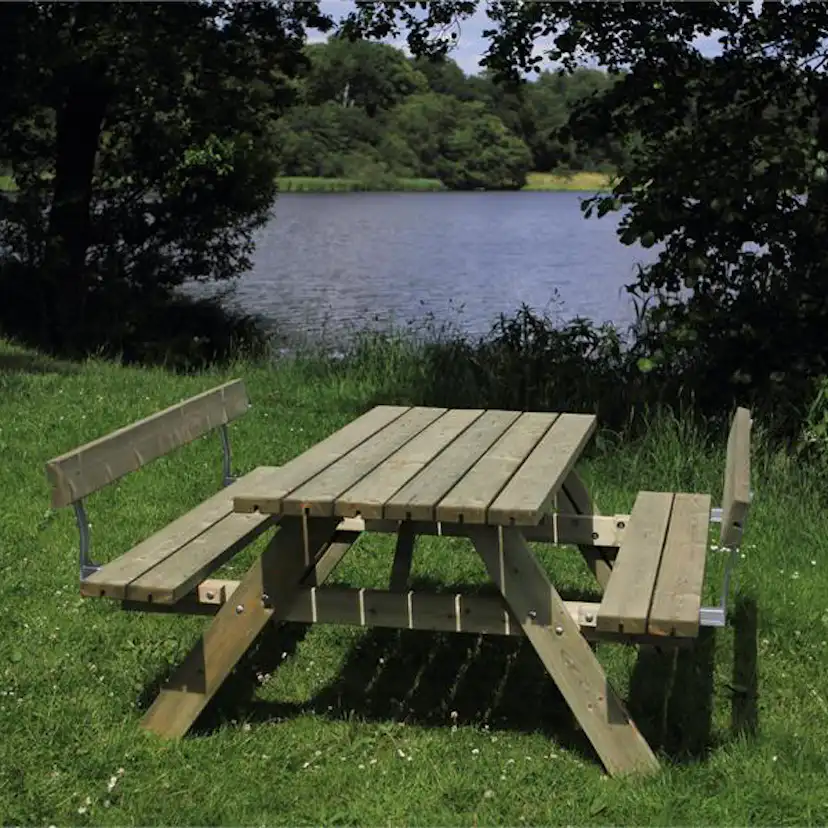 Picknickbord PLUS Tryckimpregnerat Trä Utomhus