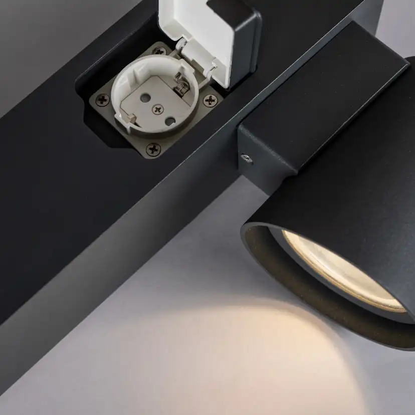 Pollare Hide-a-lite Cone Pillar Socket Antracit 3000K