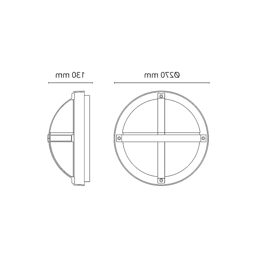 Fasadarmatur SG ARMATUREN Tanto Skymningsrelä 11,5W IP65 LED