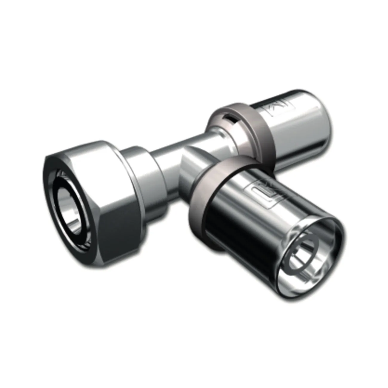 Pressanslutningskoppling LK Systems T-Rör Presspex G15 X Ax16 X Ax16