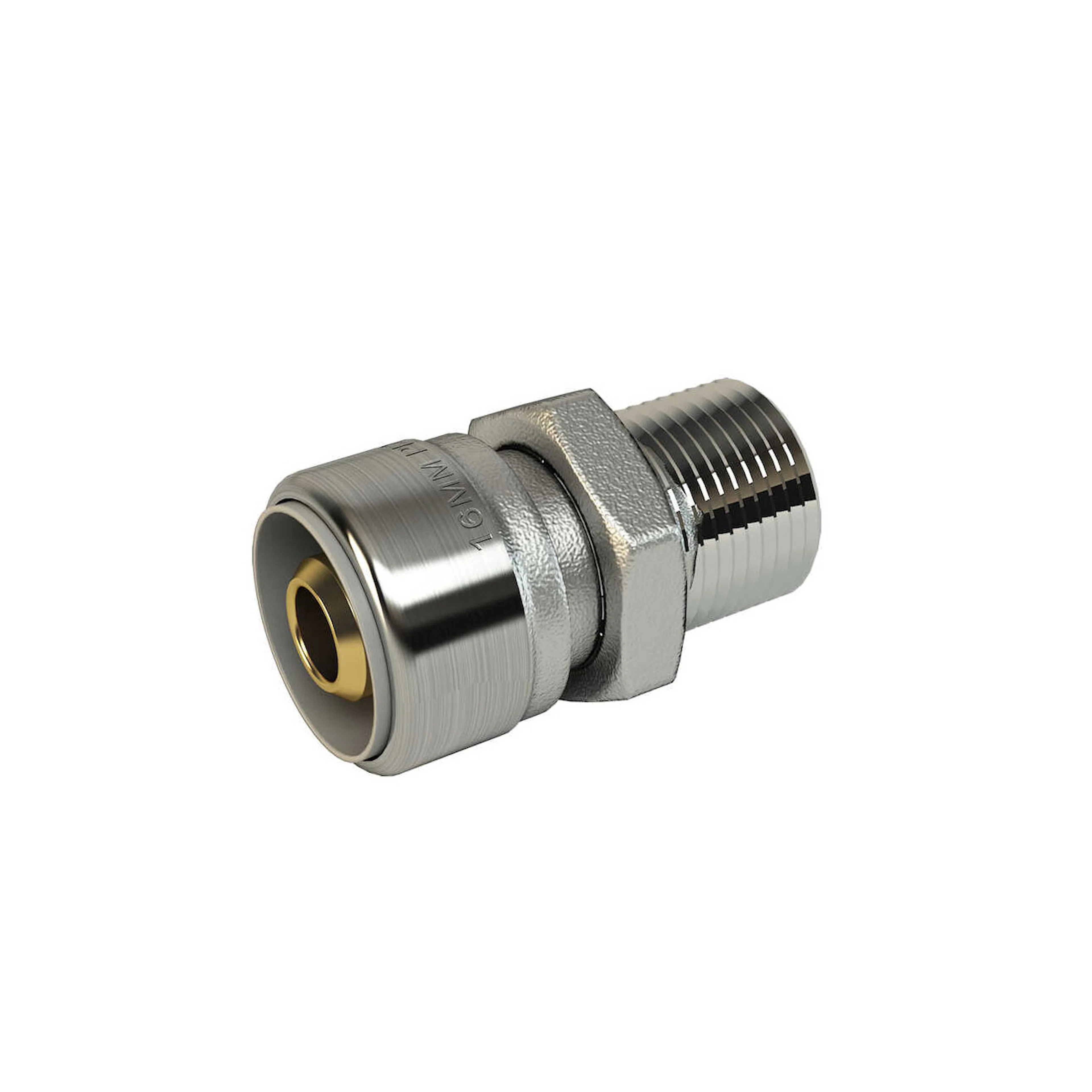 Pushfit LK Systems Rak Koppling Utvändig Gänga