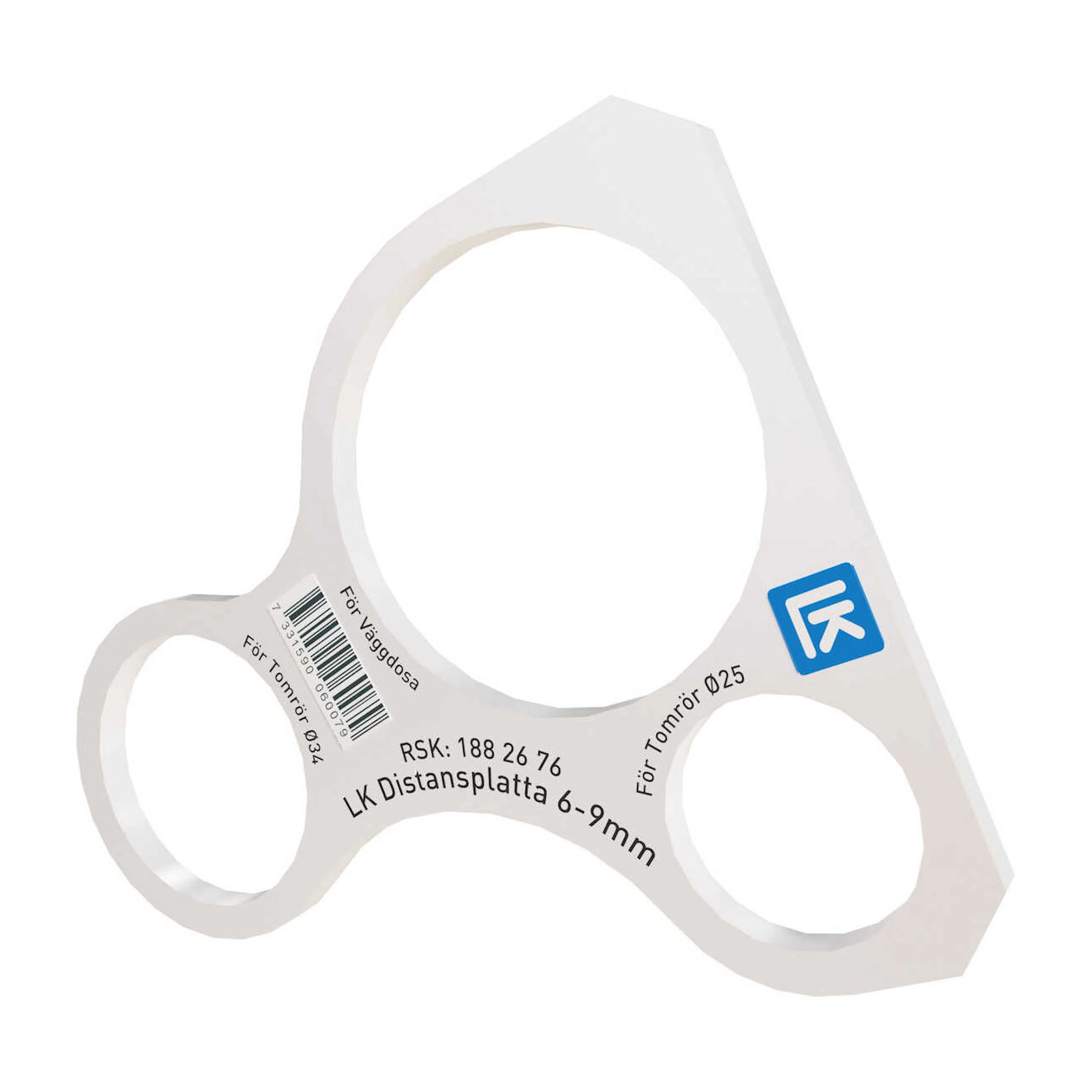 Distansplatta LK Systems 6-9Mm