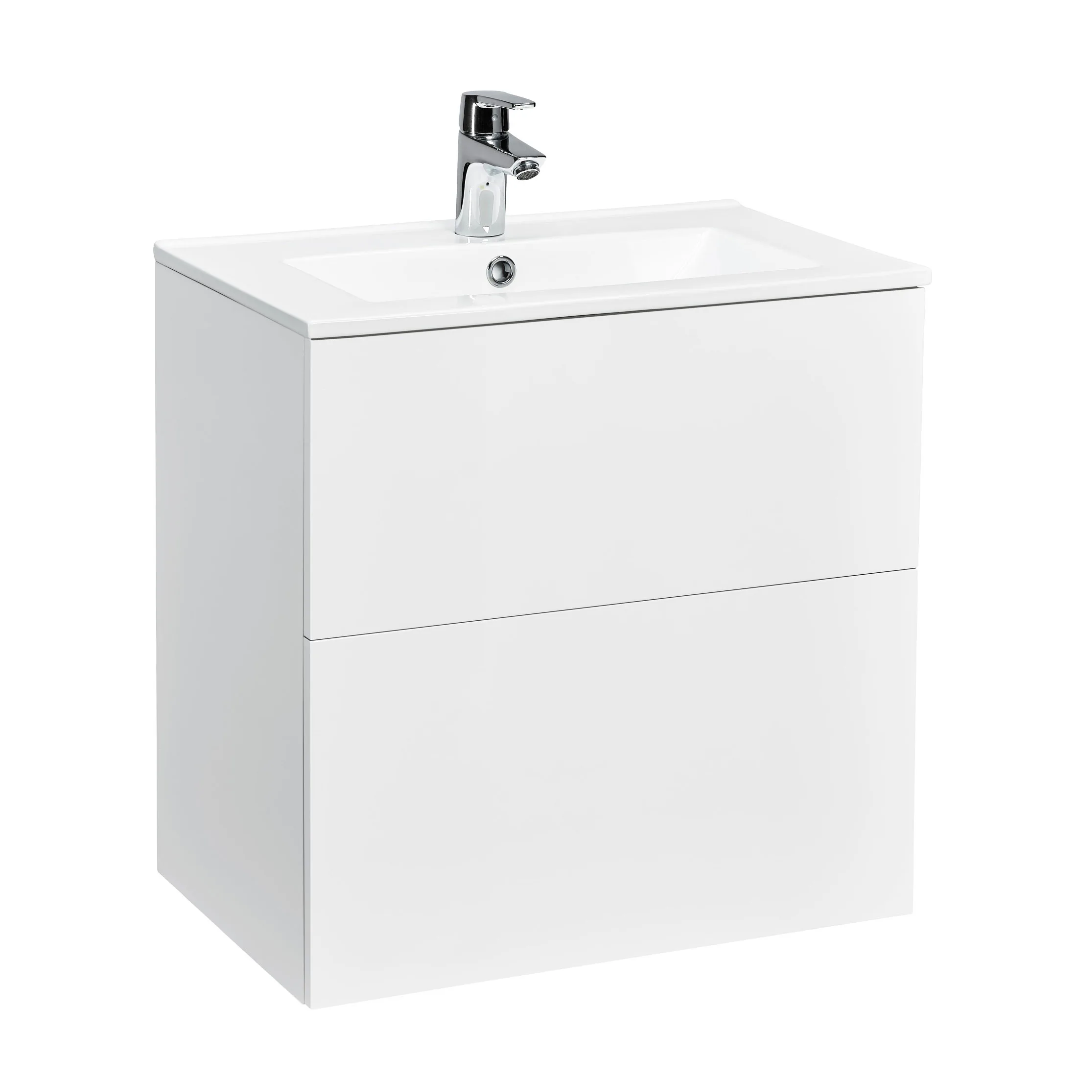 Tvättställsskåp Alterna Isella Kompakt med Ariella Porslin Tvättställ