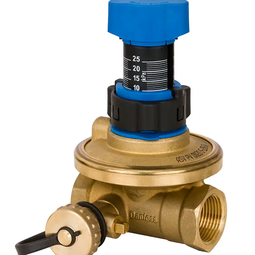 Difftrycksregulator Danfoss Asv-Pv Pure 5-25 Kpa