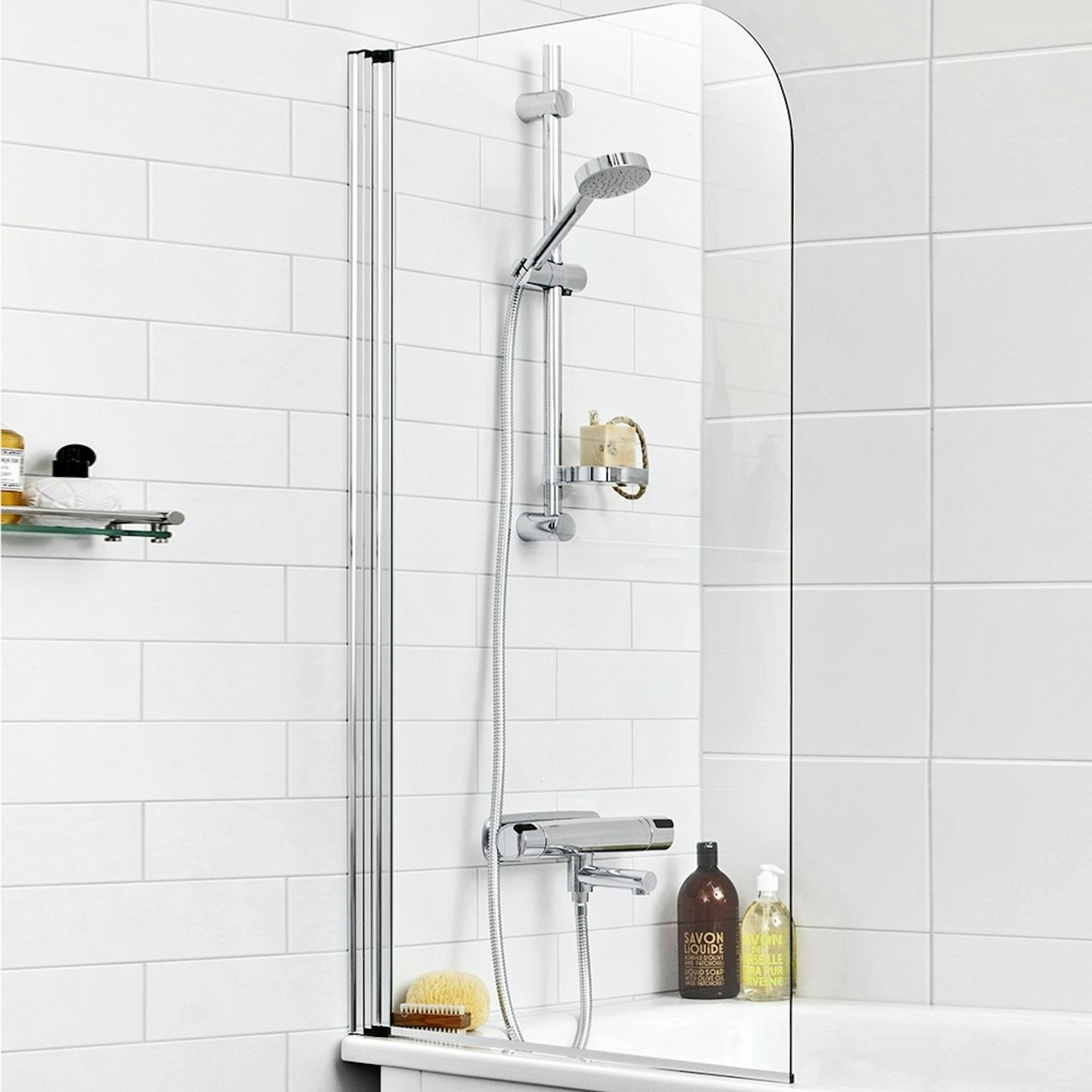 Badkarsvägg Alterna Picto 1300x750 mm