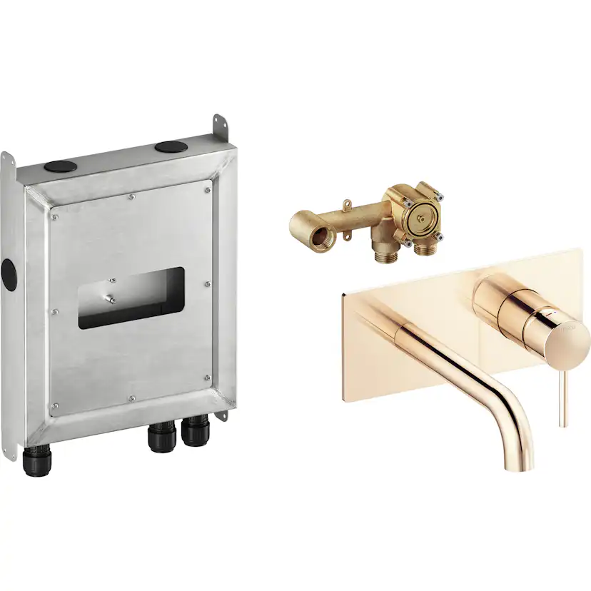 Tvättställblandare Mora INXX II för inbyggnad