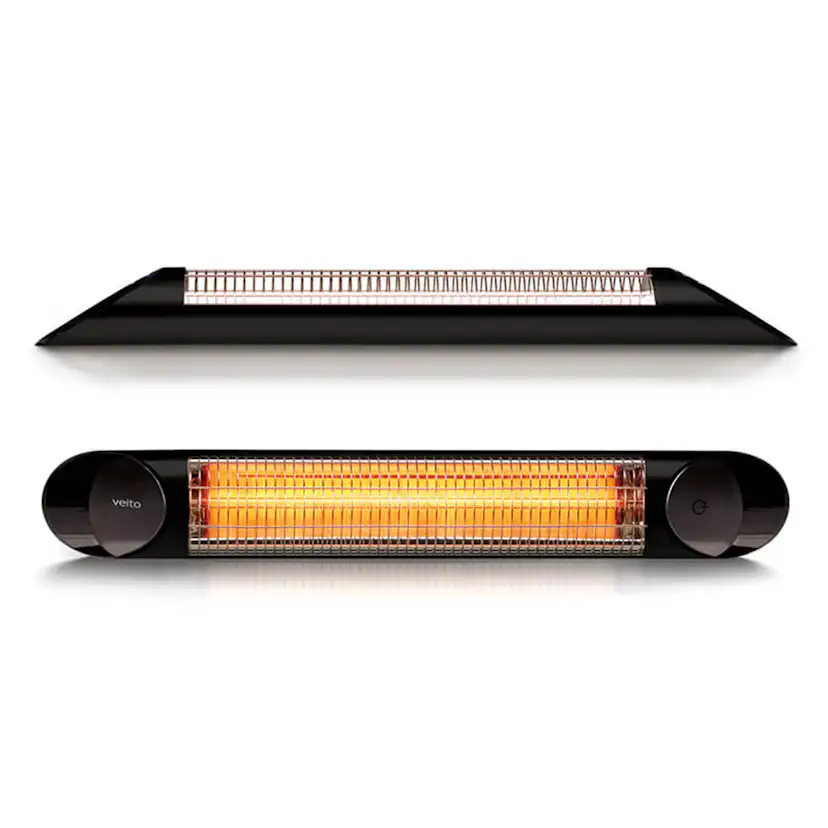 Infravärmare Veito Blade S 2500 Fjärrkontrollstyrd med Effektreglering, IP55-Klassning