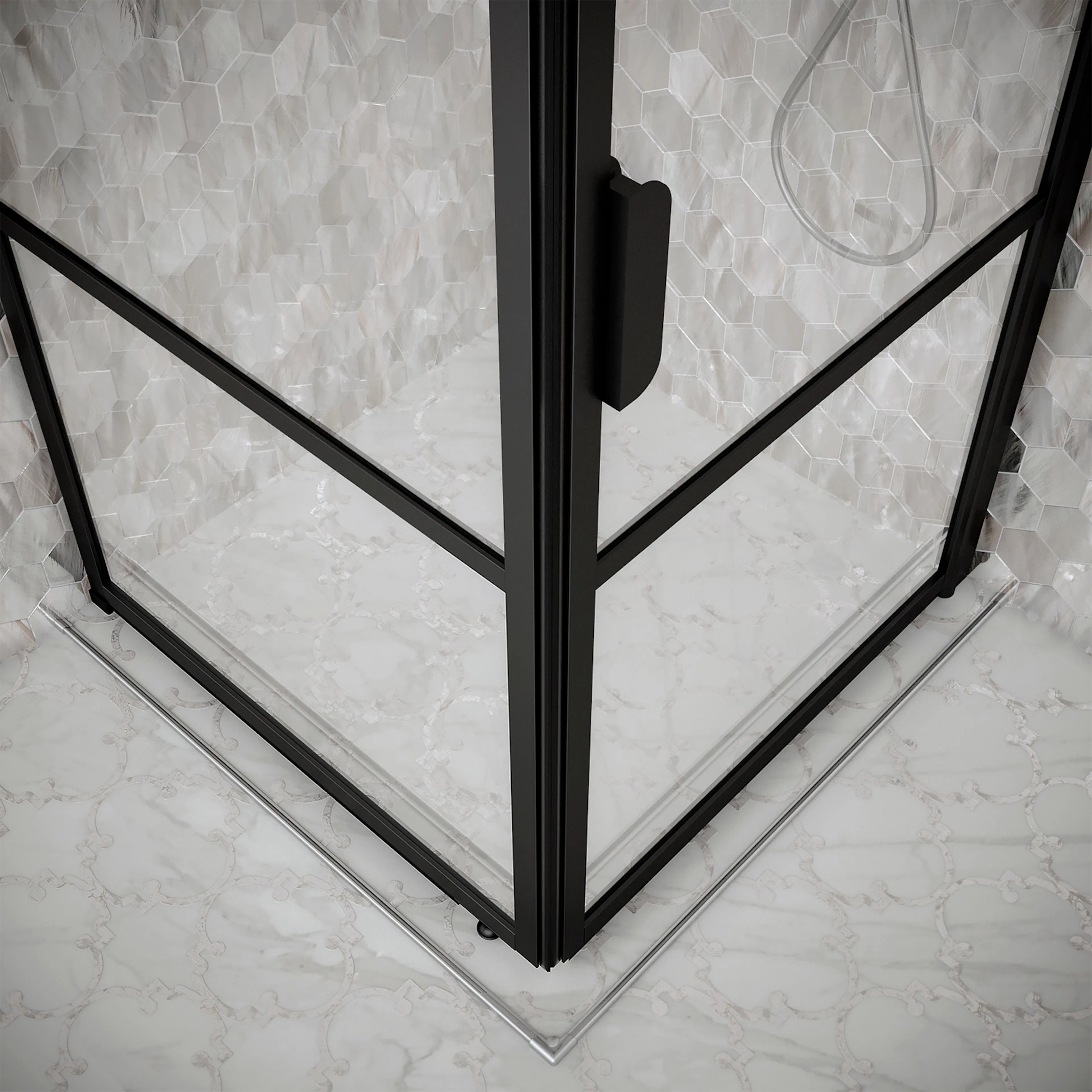 Tröskelprofil Hietakari för Duschdörr 1000 mm