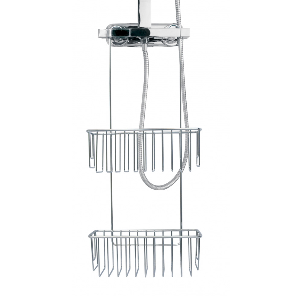 Blandarkorg Mixer Shelf Demerx Twin 150-160 cc Krom