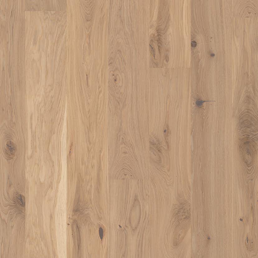 Trägolv Boen Ek Vivo Live Pure, Ultramattlackat 1-Stavs Parkettgolv