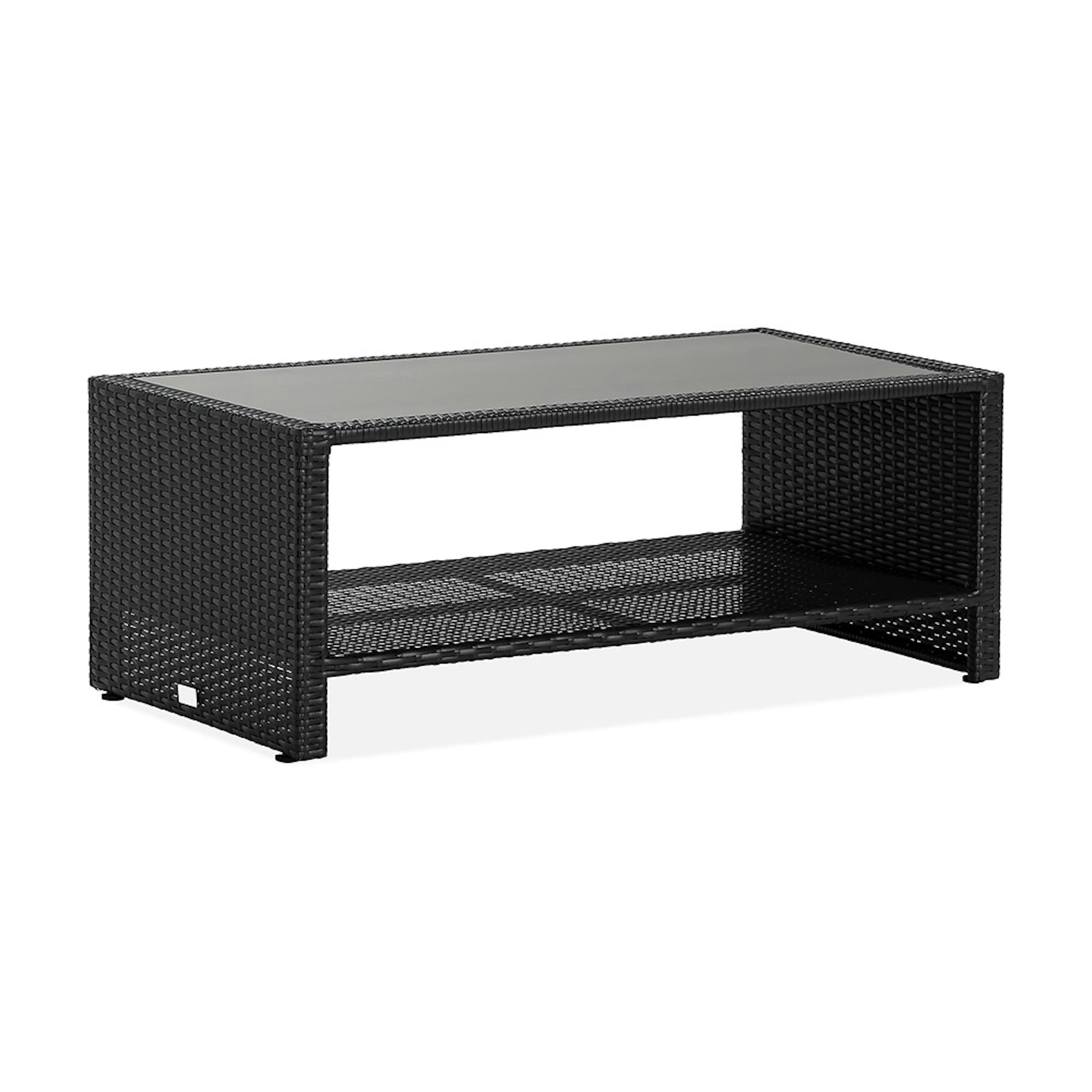 Utebord Comfort Garden Bahamas med Hylla Svart