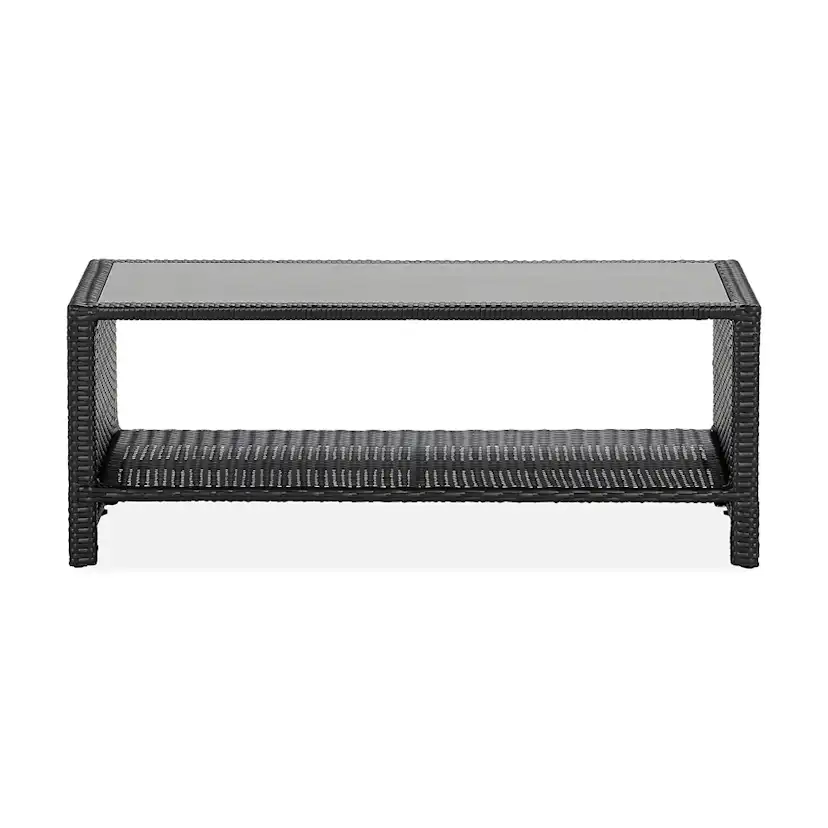 Utebord Comfort Garden Bahamas med Hylla Svart