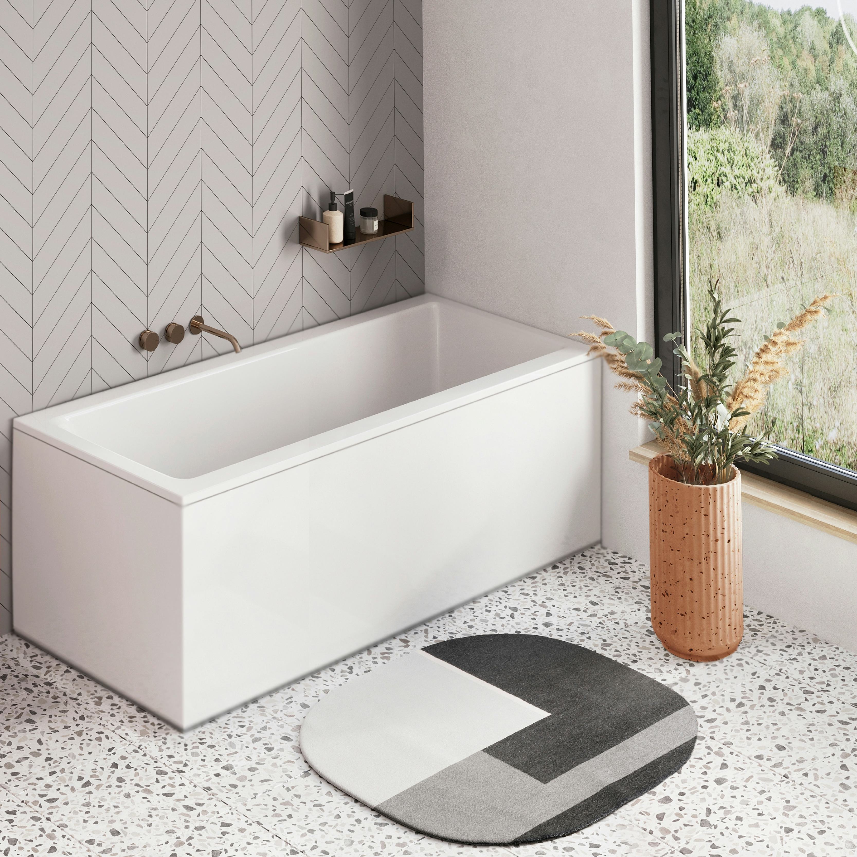 Badkar Swebad Borgholm Standard