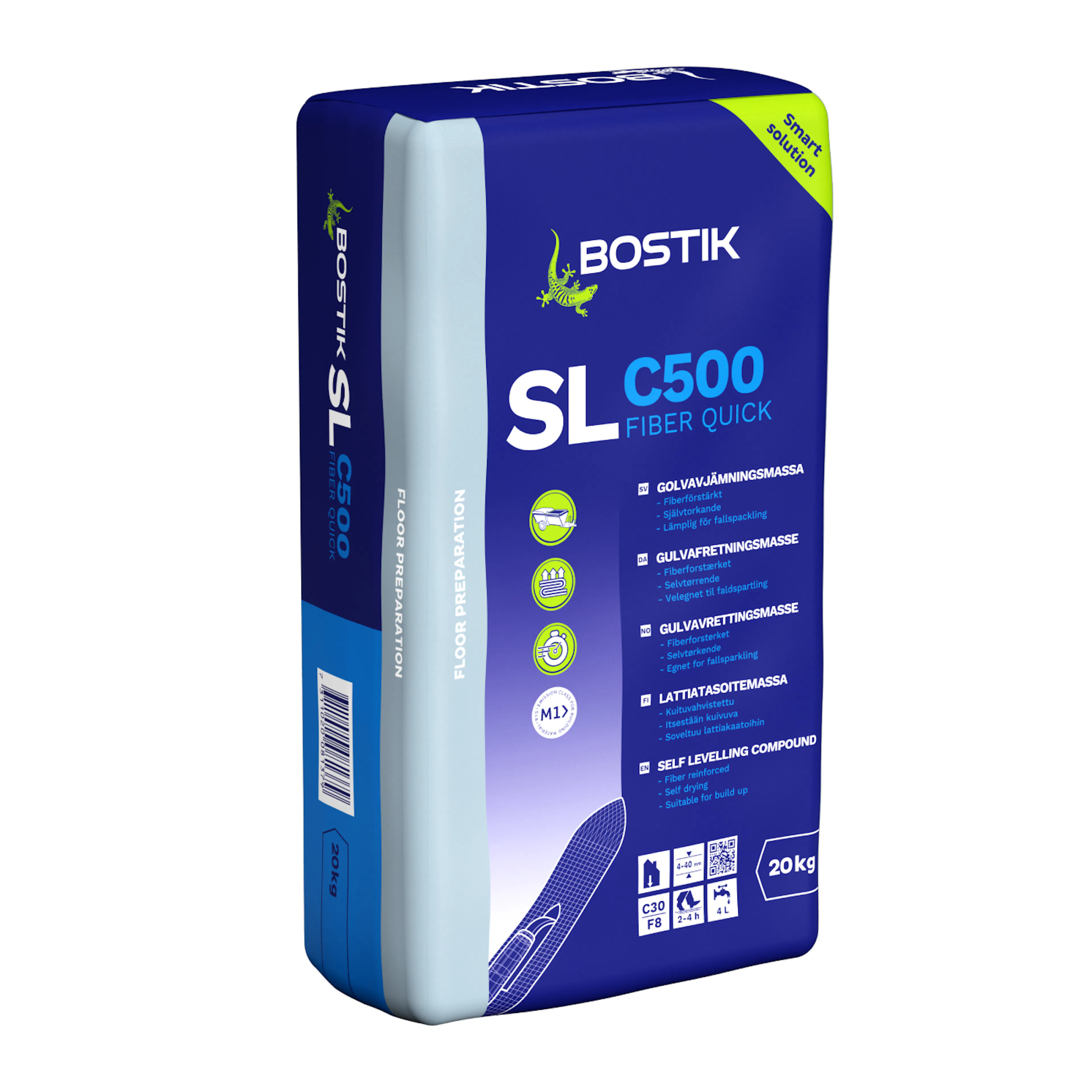 Flytspackel Bostik SL C500 Fiber Quick 20kg