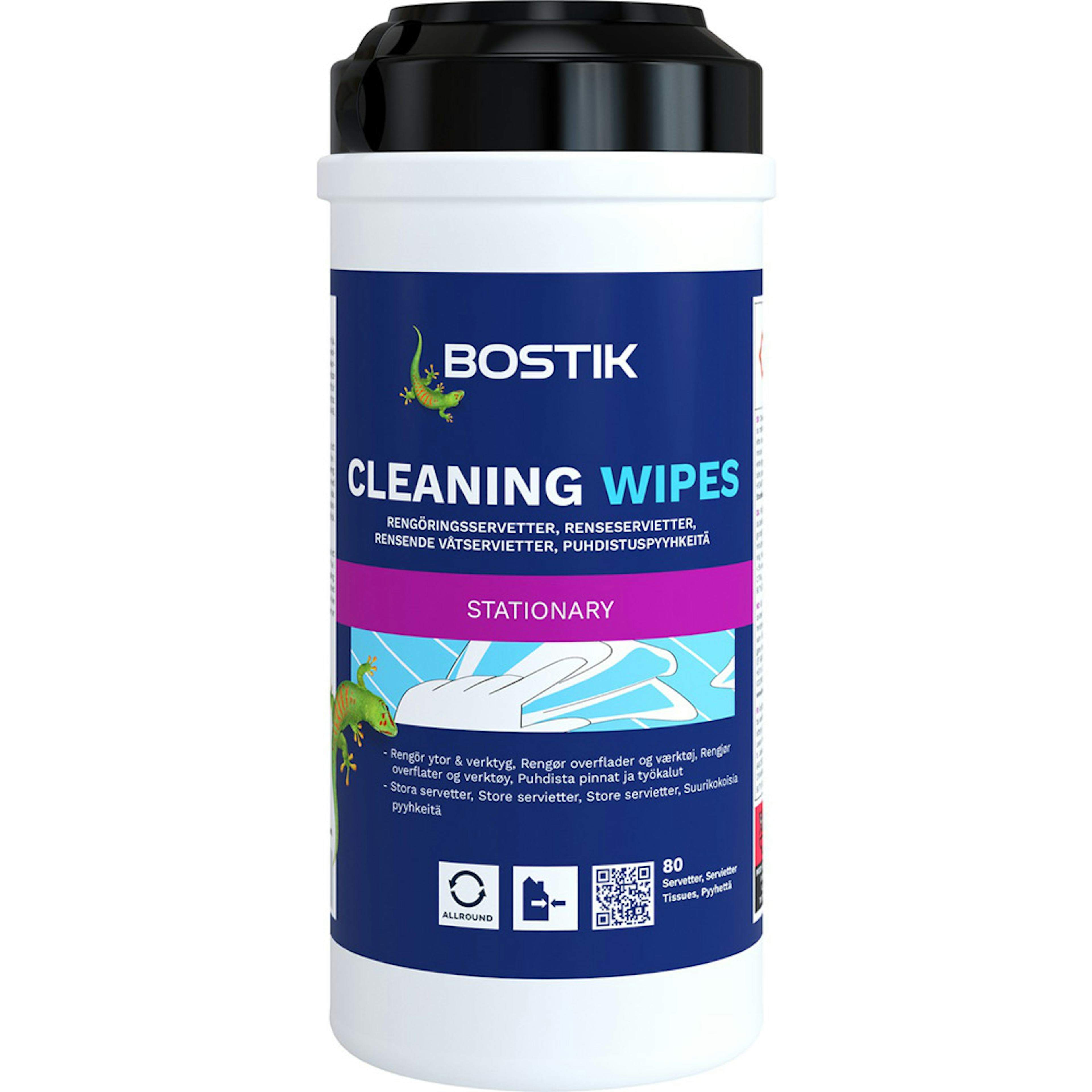 Våtservetter Bostik Cleaning Wipes