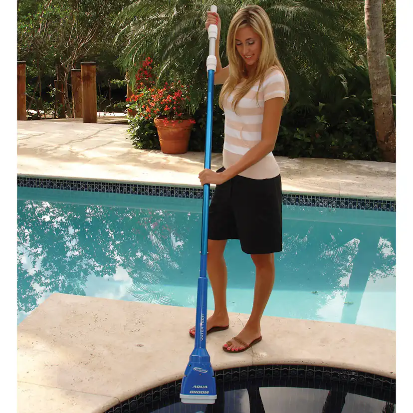 Bottensug Planet Pool Aquabroom Batteridriven för Pool & Spabad