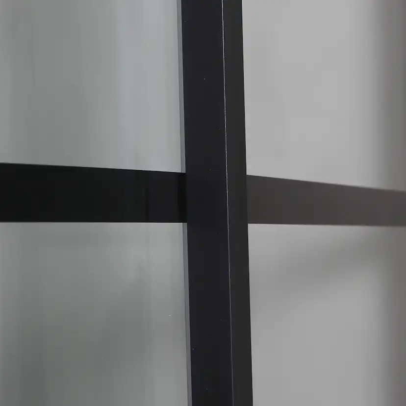 Duschkabin Bathlife Betrakta 90x90 Svart/Vit