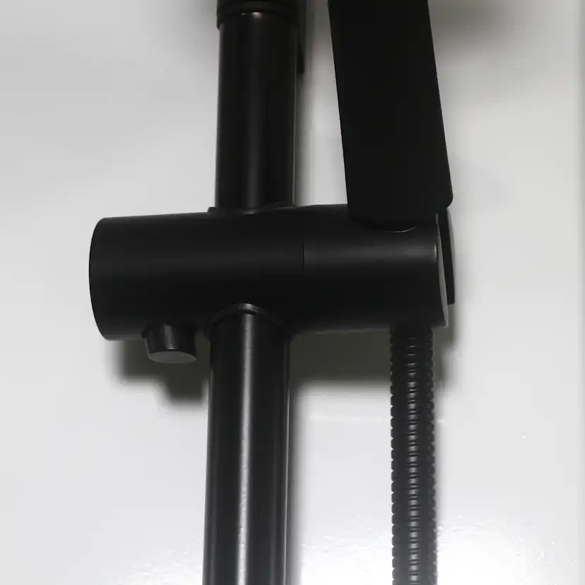 Duschkabin Bathlife Betrakta 90x90 Svart/Vit