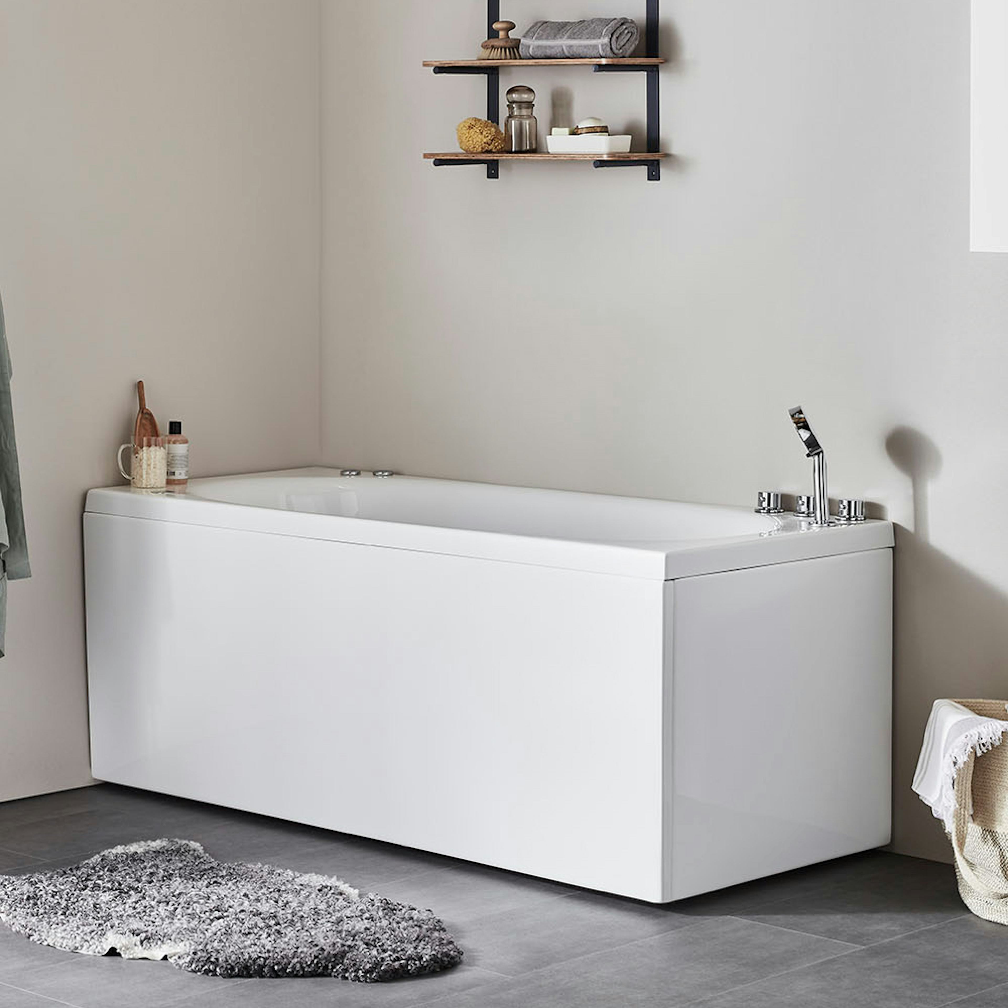 Bubbelbadkar Noro Relounge 160 inkl. blandare