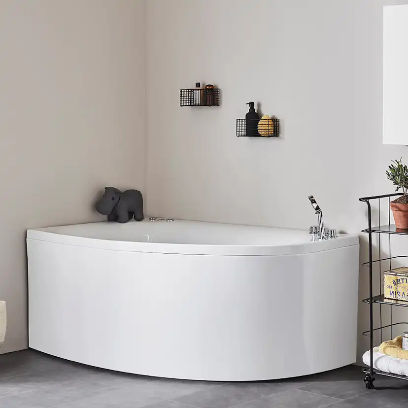 Bubbelbadkar Noro Sand 160 inkl. blandare