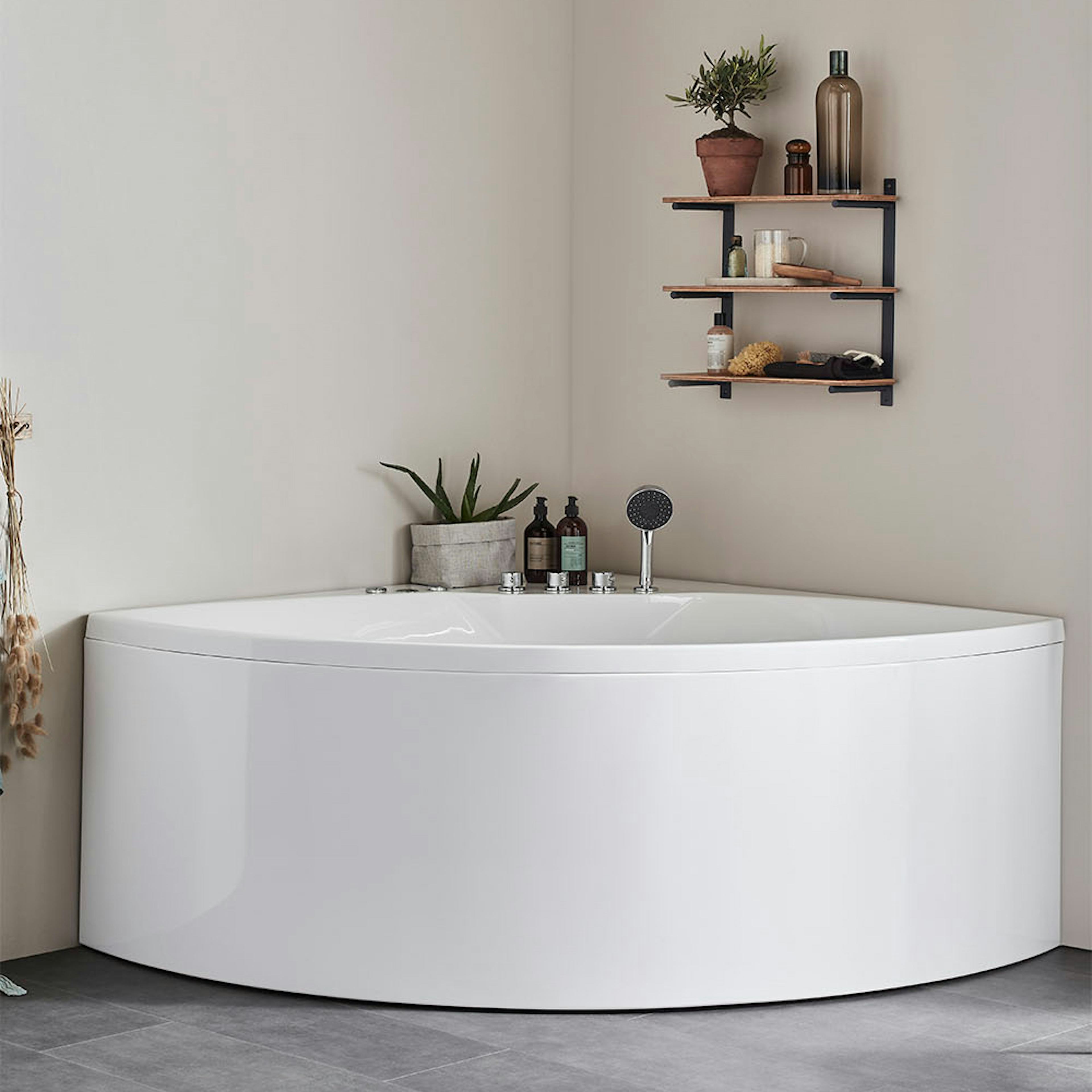 Bubbelbadkar Noro Star 140 inkl. blandare