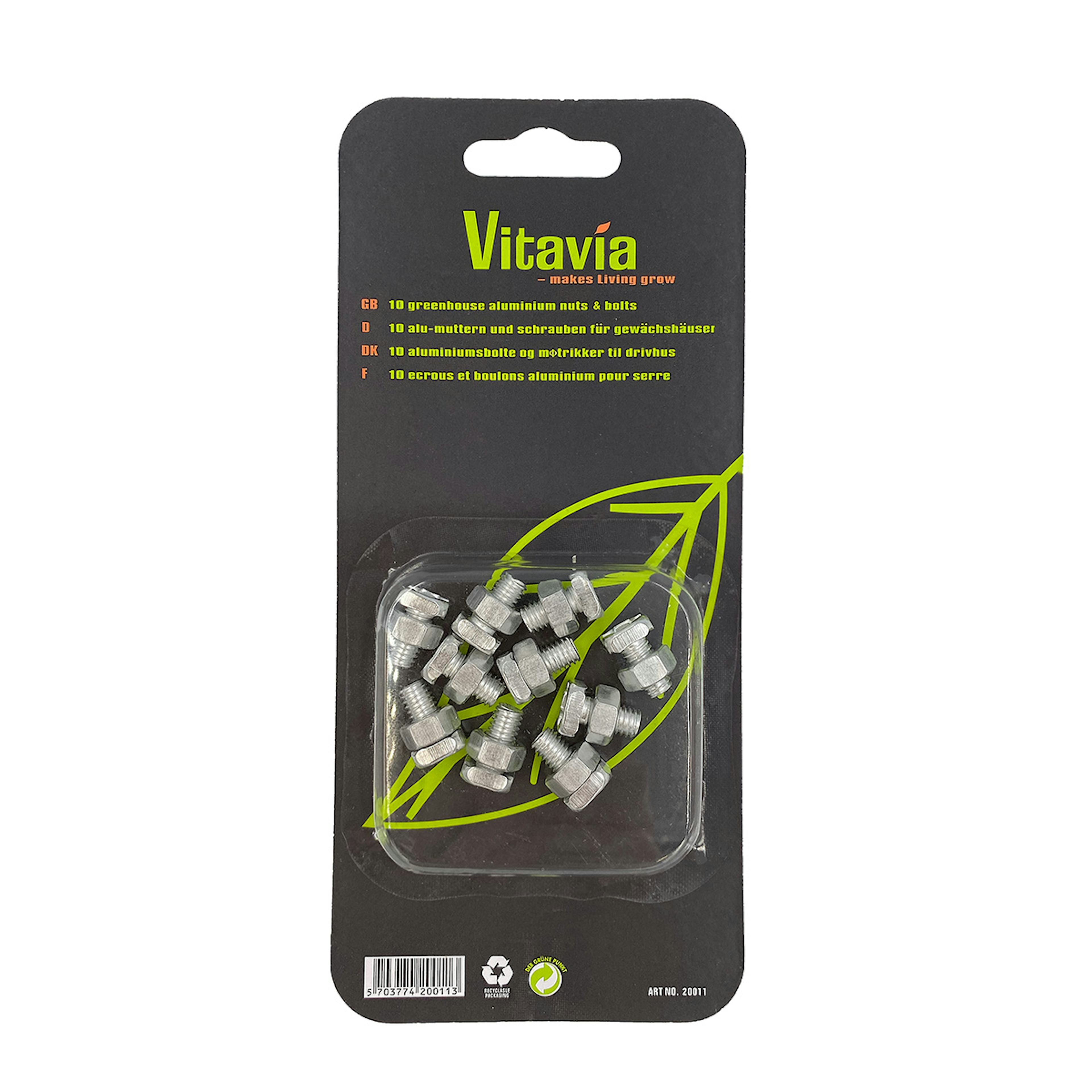 Bult och Mutter Vitavia 10 st