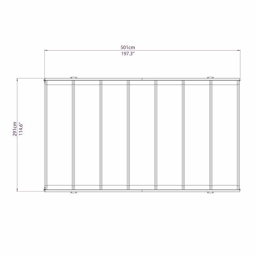Carport gop Vitoria 15 m2