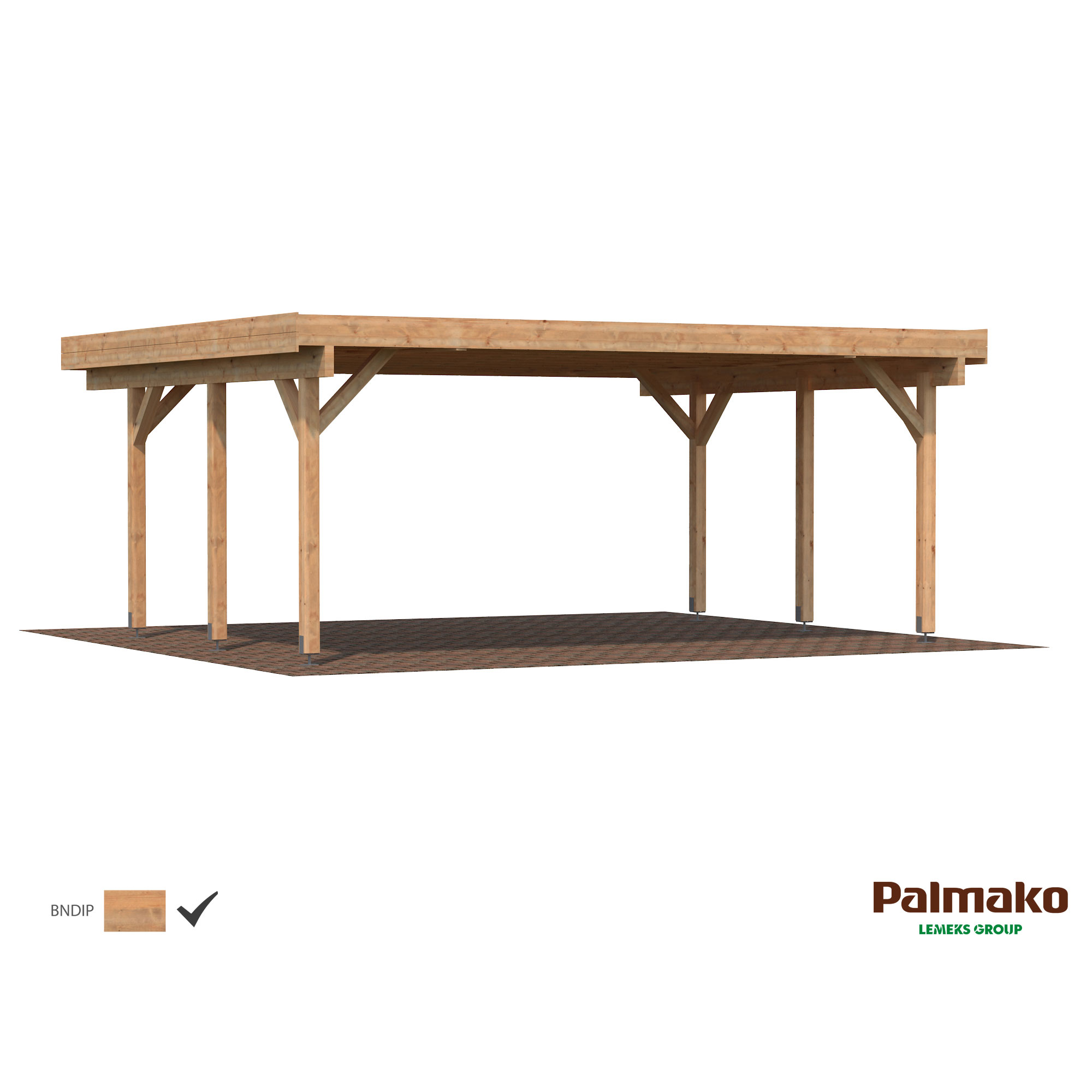 Carport Palmako Karl 20,6 m2
