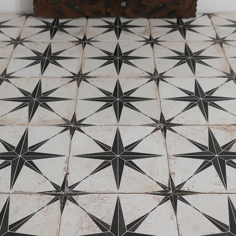 Klinker Tenfors Orion Negro 22,5x22,5 cm