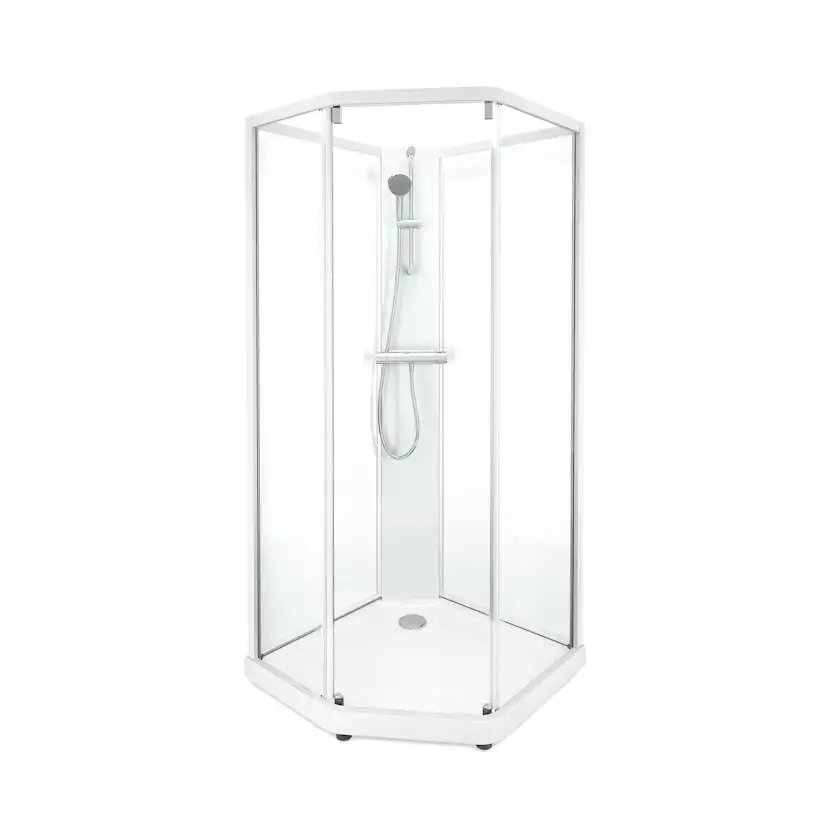 Duschkabin Contura Shower Showerama Classic Pentagonal