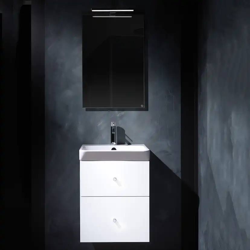 Tvättställsskåp Macro Design Crown Plain Light 70