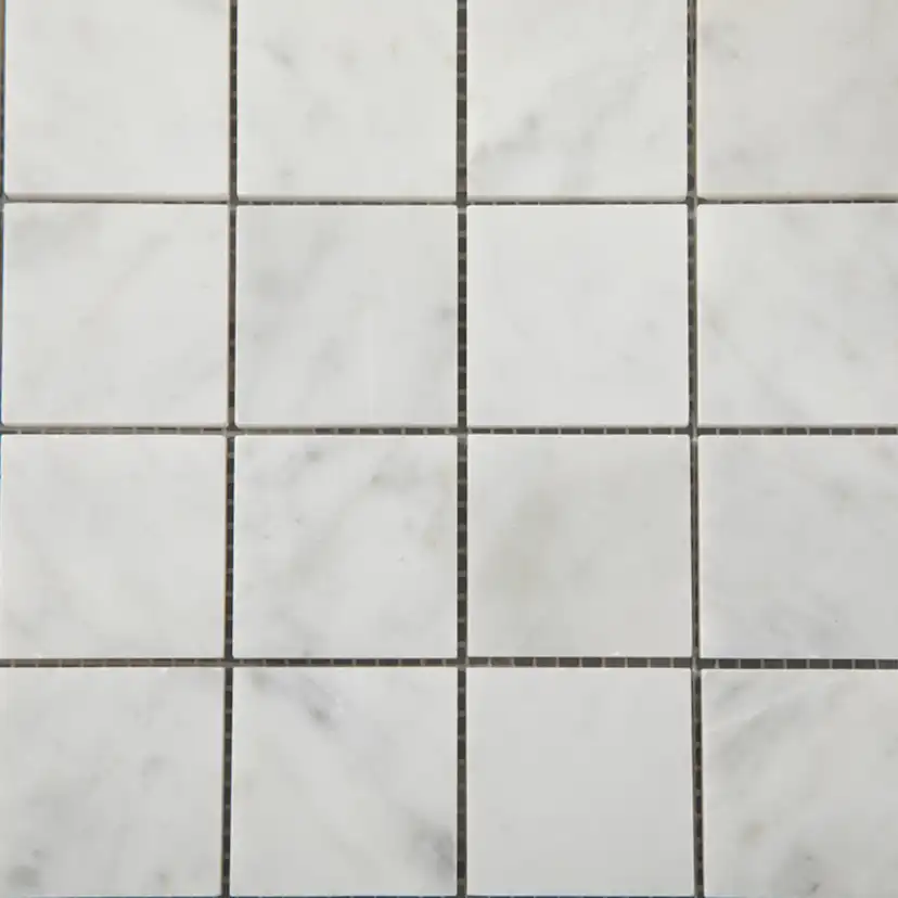 Natursten ArtStone Bianco Carrara C Polerad 5x5 cm