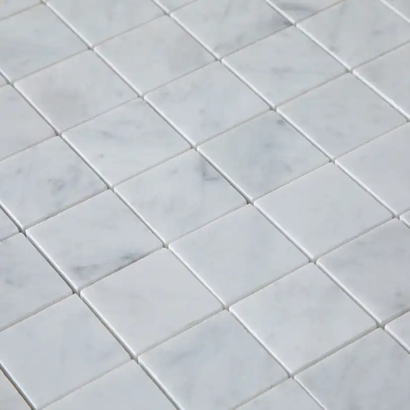 Natursten ArtStone Bianco Carrara C Polerad 5x5 cm