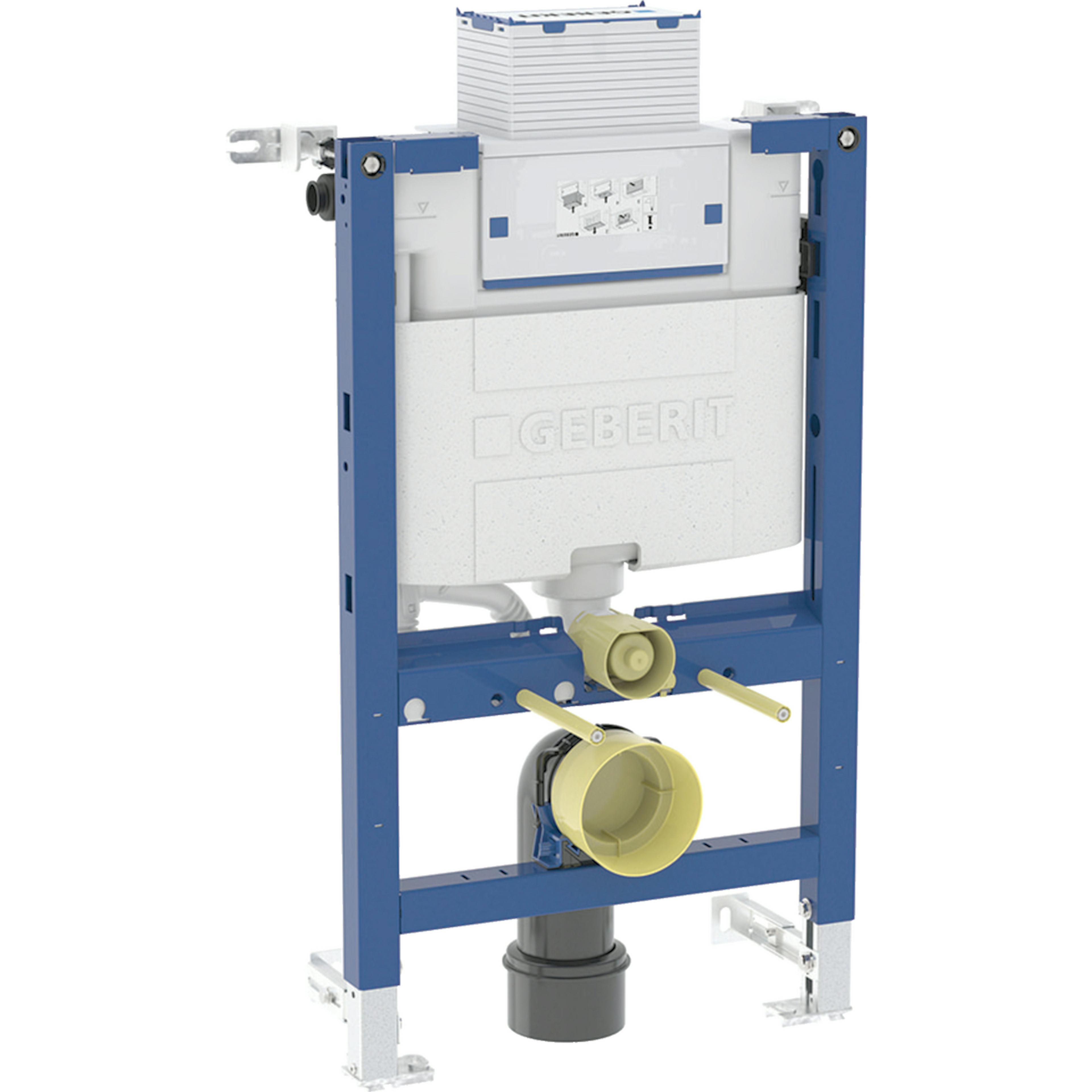 WC-fixtur Geberit Duofix Omega 82 cm för Inbyggnad