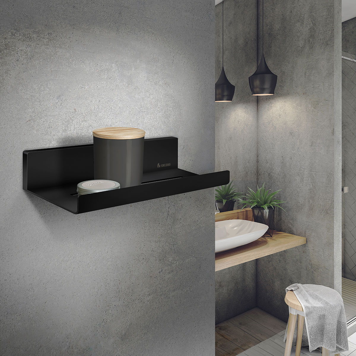 Duschhylla Smedbo Sideline D5001