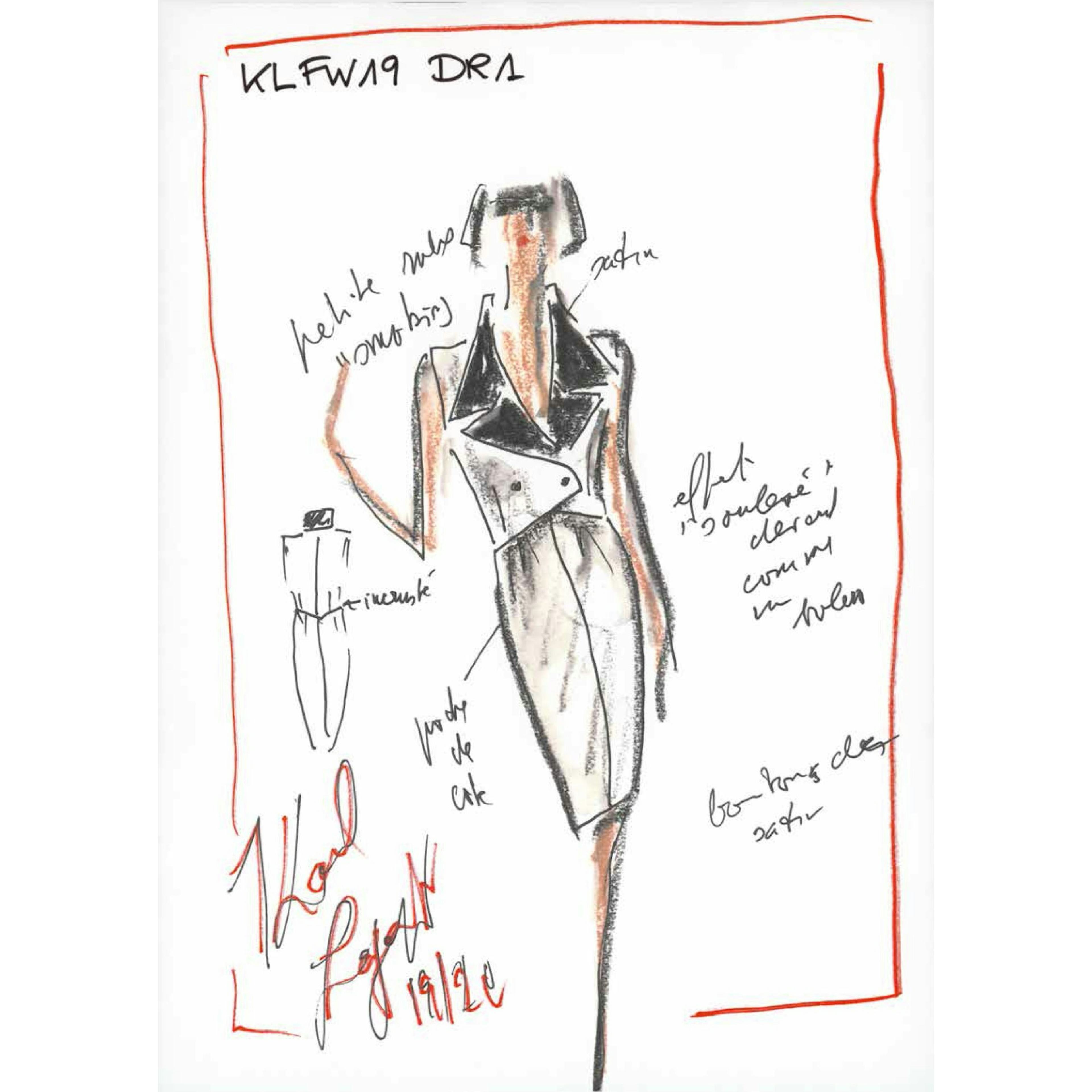 Väggbild Tapet Karl Lagerfeld 2 Paneler DD120247