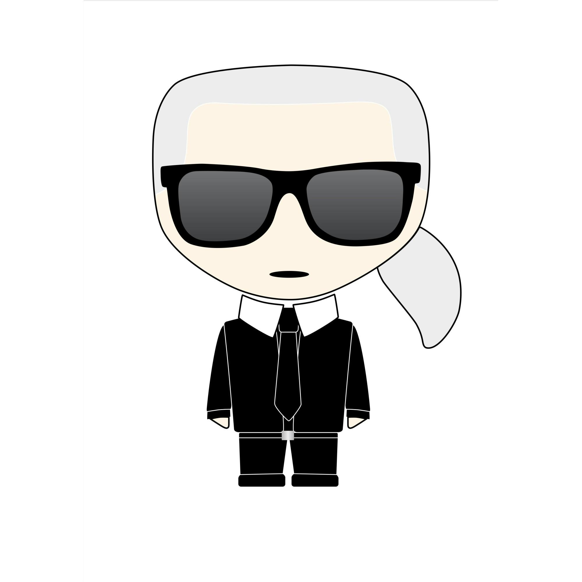 Väggbild Tapet Karl Lagerfeld 2 Paneler DD120250