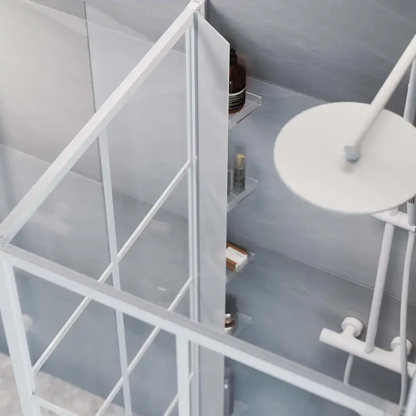 Duschhylla Macro Design Tidy Glas