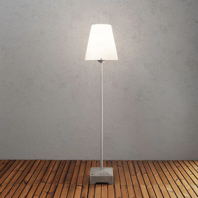 Dekorationsbelysning Gnosjö Konstsmide Lucca Lounge Hög E27 Grå