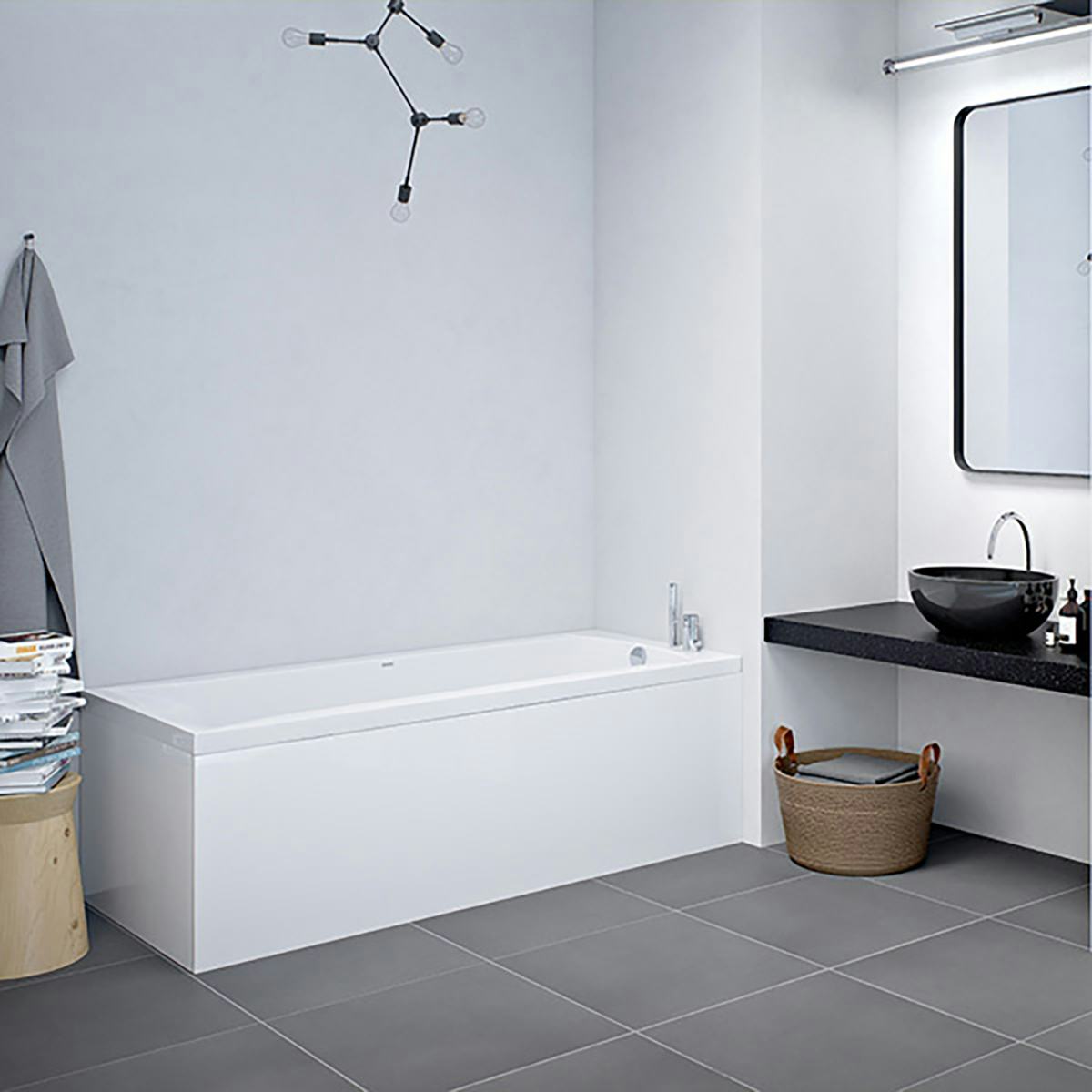 Badkar Strømberg Delta 1700x750 mm